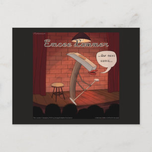 Carte Postale Outils LTCartoons pour les comédiens Rick London
