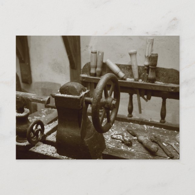 Carte Postale outils vintages (Devant)
