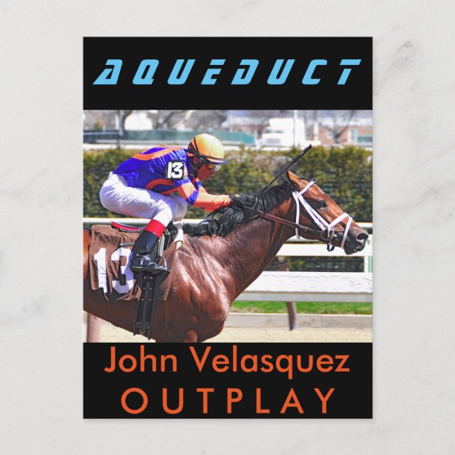 Carte Postale Outplay & Velasquez (Devant)
