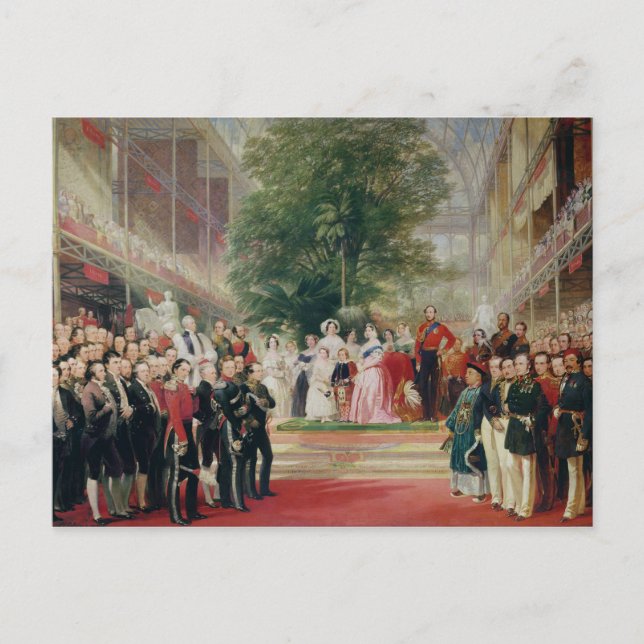 Carte Postale Ouverture de la Grande Exposition, 1851-52 (Devant)