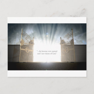 Carte Postale Ouverture des portes du ciel