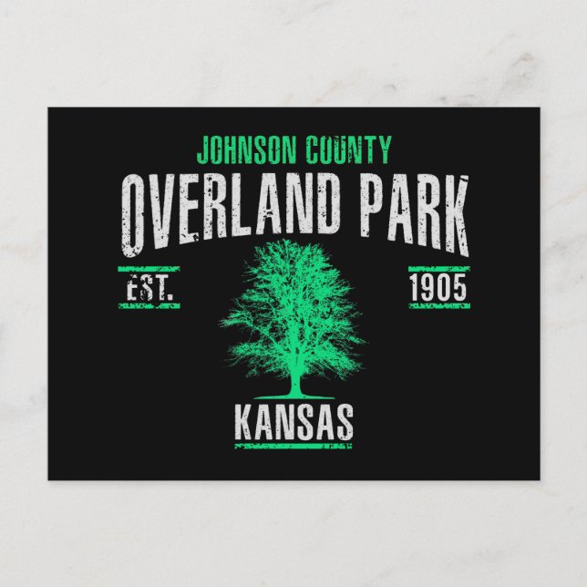 Carte Postale Overland Park (Devant)