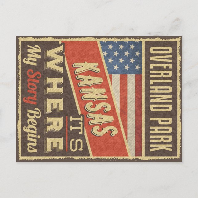 Carte Postale Overland Park Kansas (Devant)