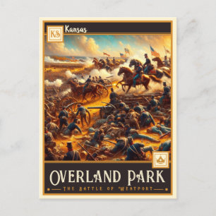 Carte Postale Overland Park, Kansas   VINTAGE