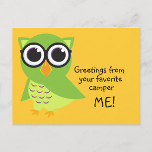 Carte postale Owl