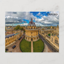Carte Postale Oxford England Travel Photo
