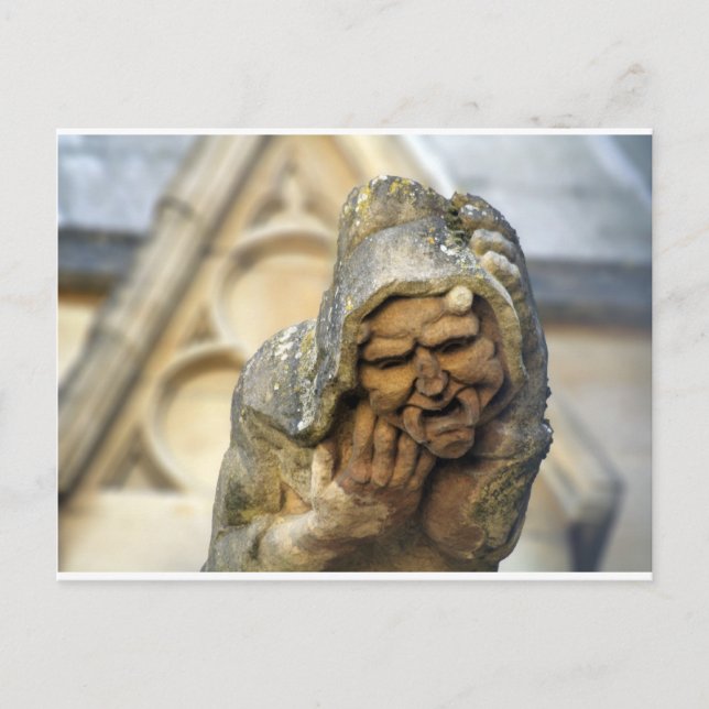 Carte Postale Oxford Gargoyle (Devant)