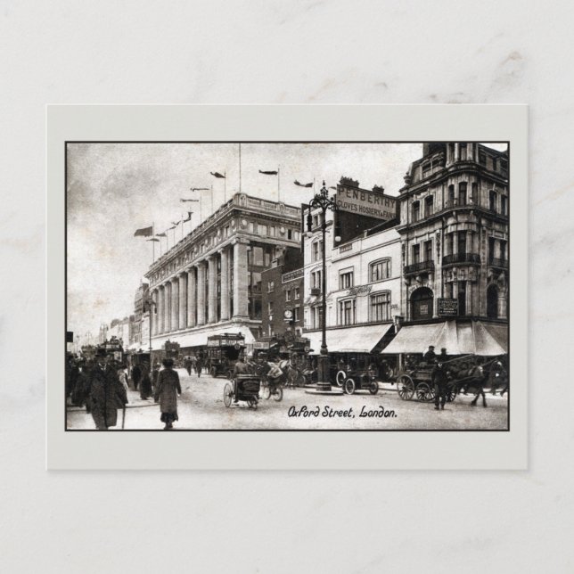 Carte Postale Oxford Street Londres Angleterre (Devant)