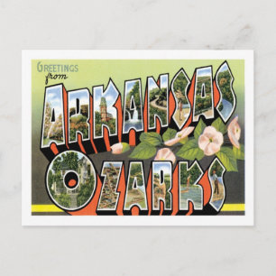 Carte Postale Ozarks Arkansas Travel City