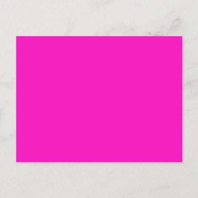 Carte Postale P35 Couleur rose incroyablement Vivace (Devant)