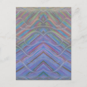 Carte Postale P40M Couleur Unique Abstrait Art