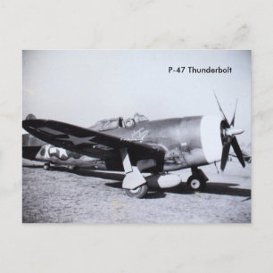 Carte Postale P-47 THUNDERBOLT 2ÈME GUERRE MONDIALE   avion