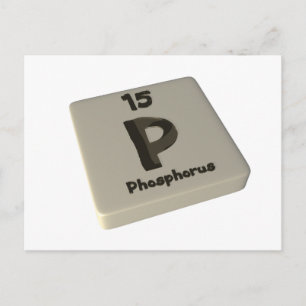 Carte Postale P phosphore