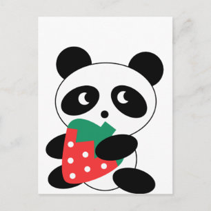 Carte Postale Pack soirée Cute Panda