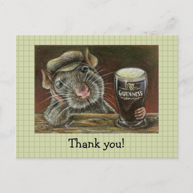 Carte Postale Paddy le rat (Devant)