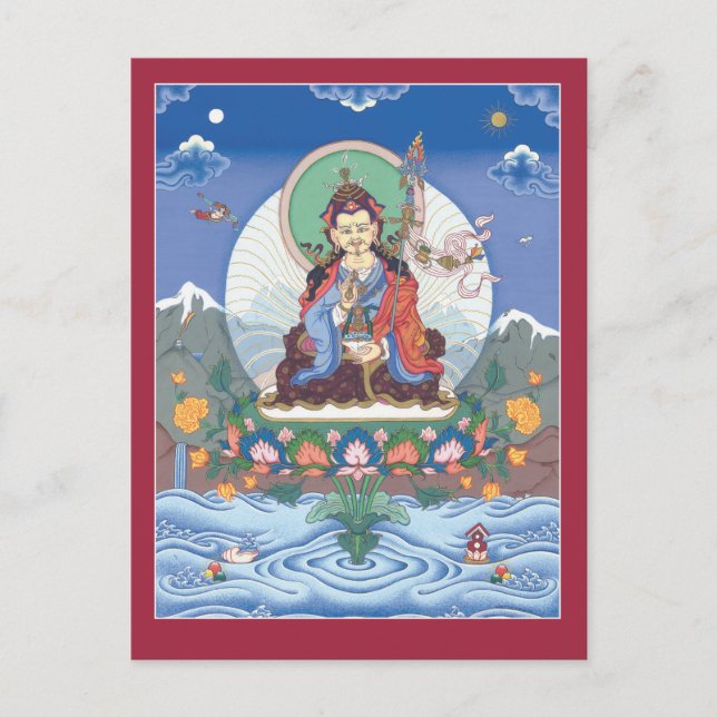 CARTE POSTALE Padmasambhava / Guru Rinpoché (Devant)