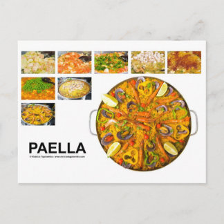 Carte Postale paella