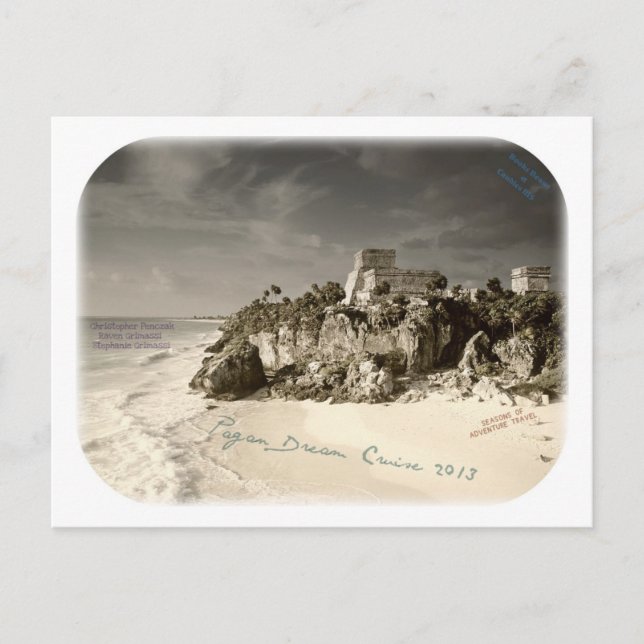 Carte Postale Pagan Dream Cruise PCR (Devant)