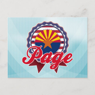 Carte Postale Page, AZ