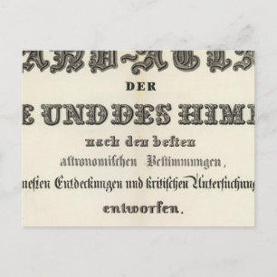 Carte Postale Page de titre de HandAtlas
