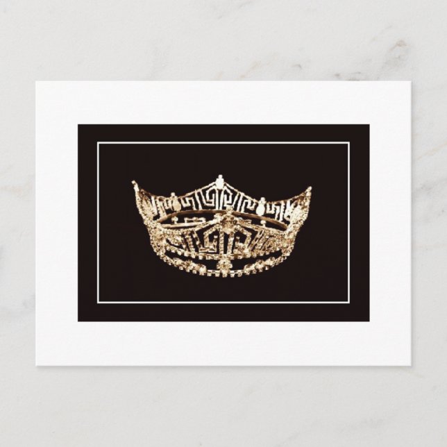 Carte postale Pageant Crown (Devant)