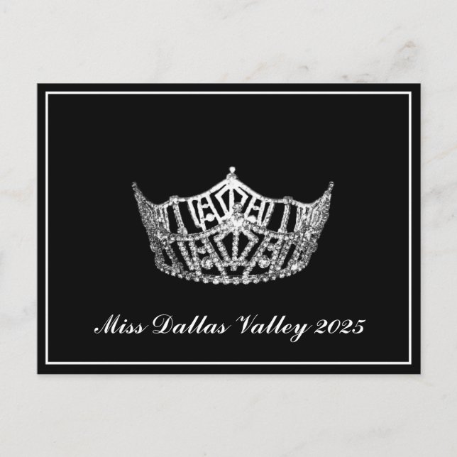 Carte postale Pageant Crown (Devant)