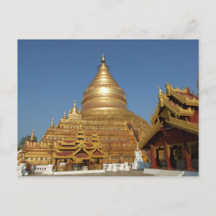 Carte Postale Pagode balée