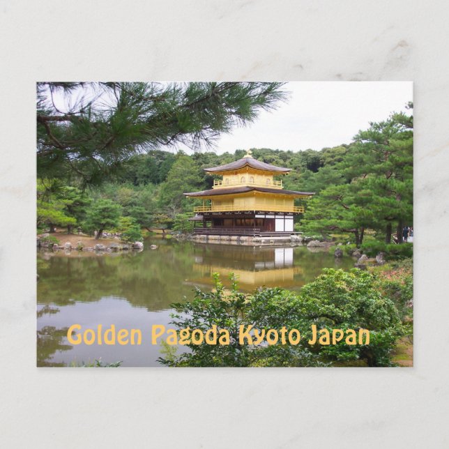 CARTE POSTALE - Pagode dorée (Devant)