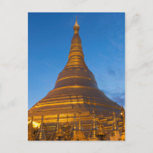 Carte Postale Pagode Stupa Dorée