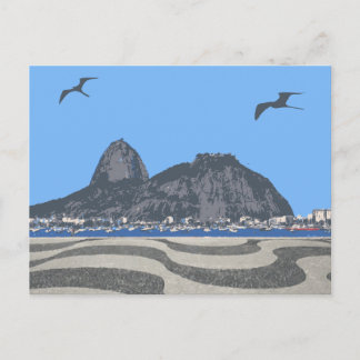 Carte Postale Pain de sucre, Rio