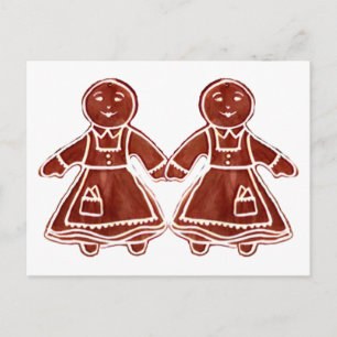 Carte Postale Pain d'épices Enfants Filles Le MUSÉE Zazzle Cadea