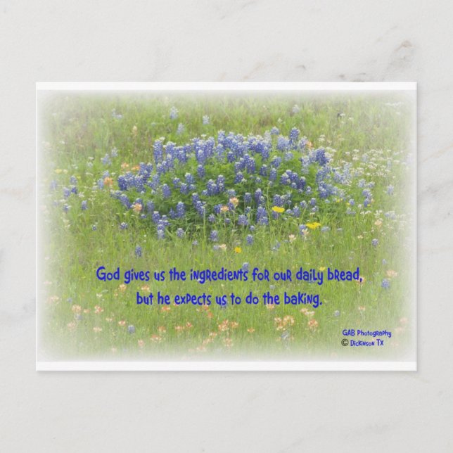 Carte Postale Pain quotidien (Devant)