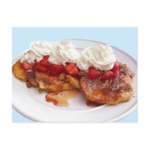Pain Sucré Aux Fraises Et À La Crème