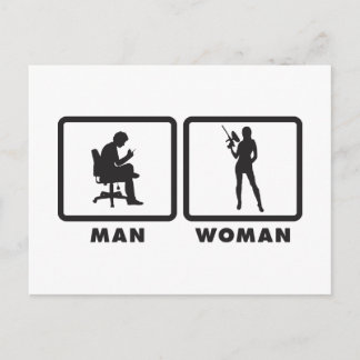 Carte Postale Paintball