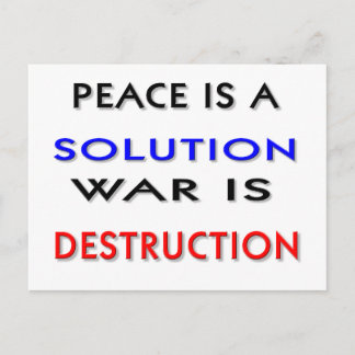 Carte Postale Paix