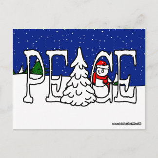 Carte postale Paix