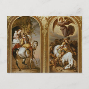 Carte Postale Paix et guerre