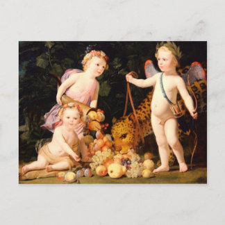 Carte Postale Paix Et Plénitude - Motif Vintage - Honthorst
