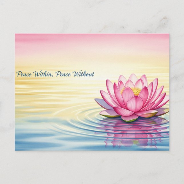 Carte Postale Paix internationale (Devant)