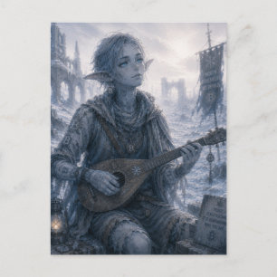 Carte Postale Paix / Minstrel / Ruines du Nord