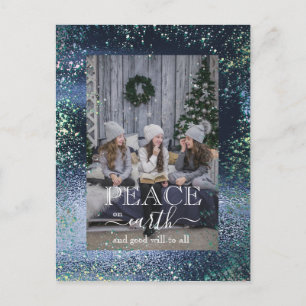 Carte Postale Paix sur Terre et bonne volonté à Noël