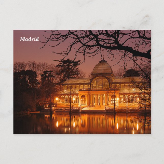 Carte Postale "Palacio de Cristal" (Devant)