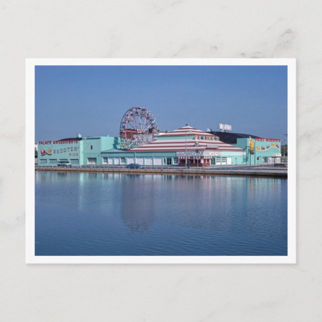 Carte Postale Palais Amusements, Asbury Park, New Jersey (Devant)