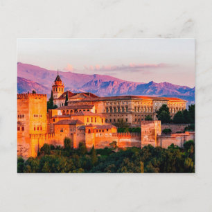 Carte Postale Palais dans les montagnes