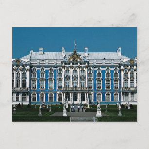 Carte Postale Palais de Catherine à Pushkin, St Petersbourg, Rus