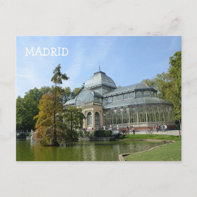 Carte Postale Palais de Cristal, Madrid (Devant)