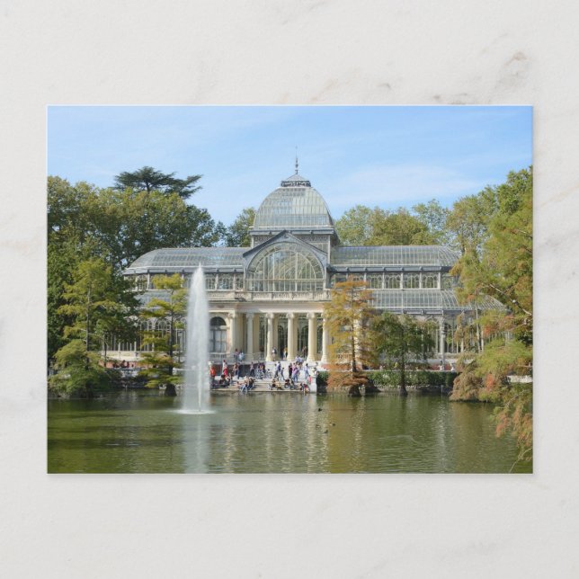 Carte Postale Palais de Cristal, Madrid (Devant)