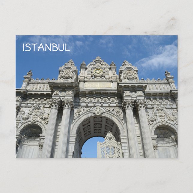 Carte Postale Palais de Dolmabahçe, Istanbul (Devant)