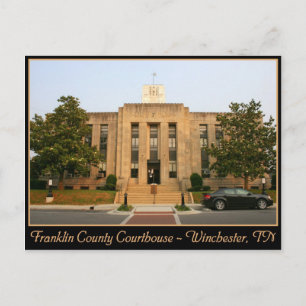Carte Postale Palais de justice du comté de Franklin - Wincheste
