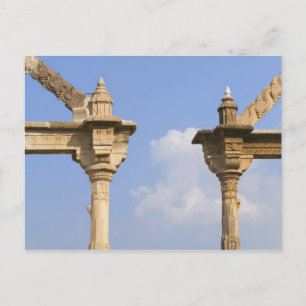 Carte Postale Palais de la ville, Udaipur, Rajasthan, Inde 2